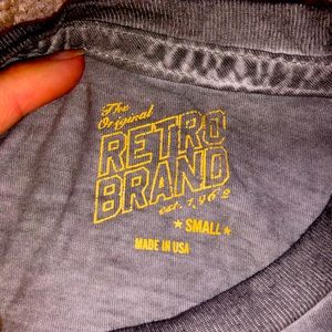 Retro brand college tee Campbell University